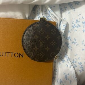 Louis Vuitton Dark Brown Monogram Key Holder